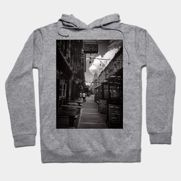 Orchard Street Manhattan New York City Hoodie by eleonoraingrid